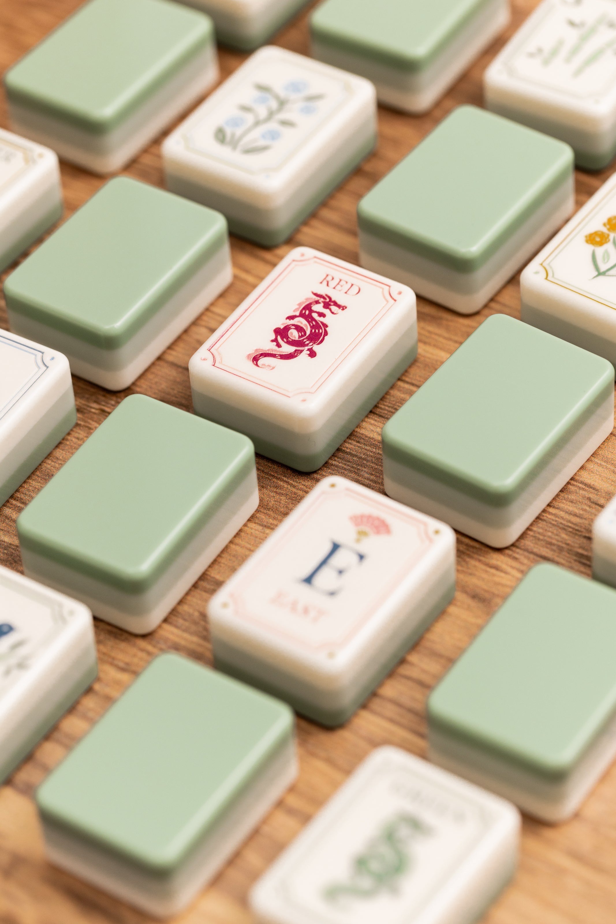 Willow Green Tile Set