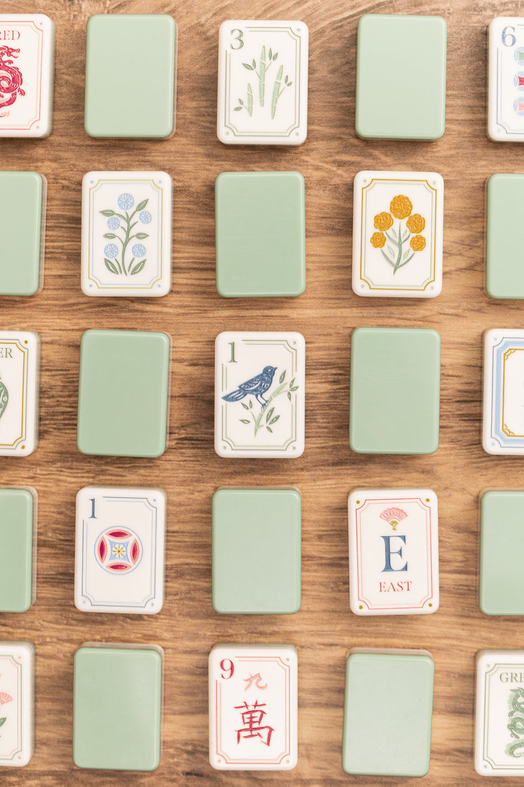 Willow Green Tile Set