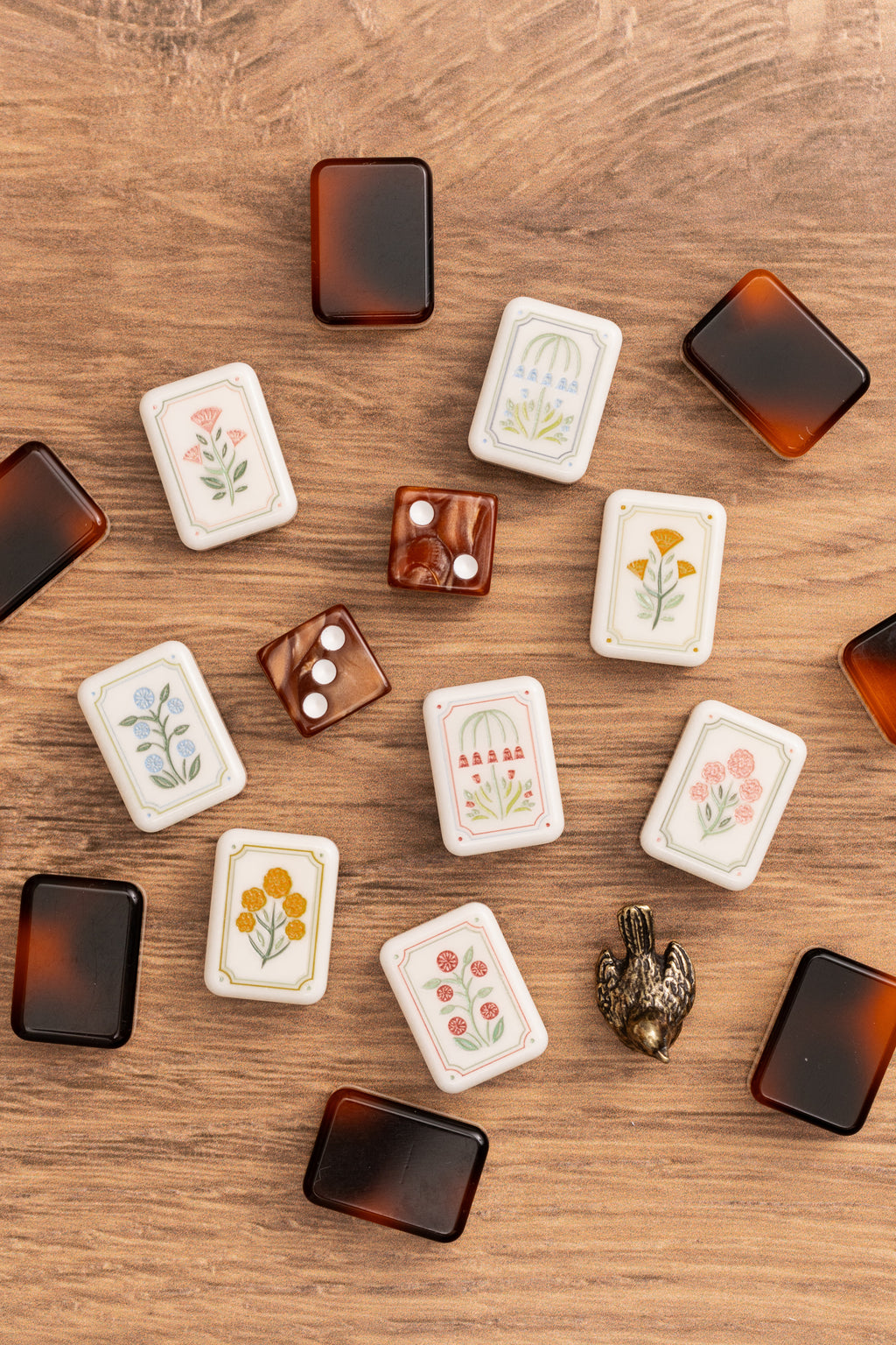 Tortoise Shell Travel Tile Set