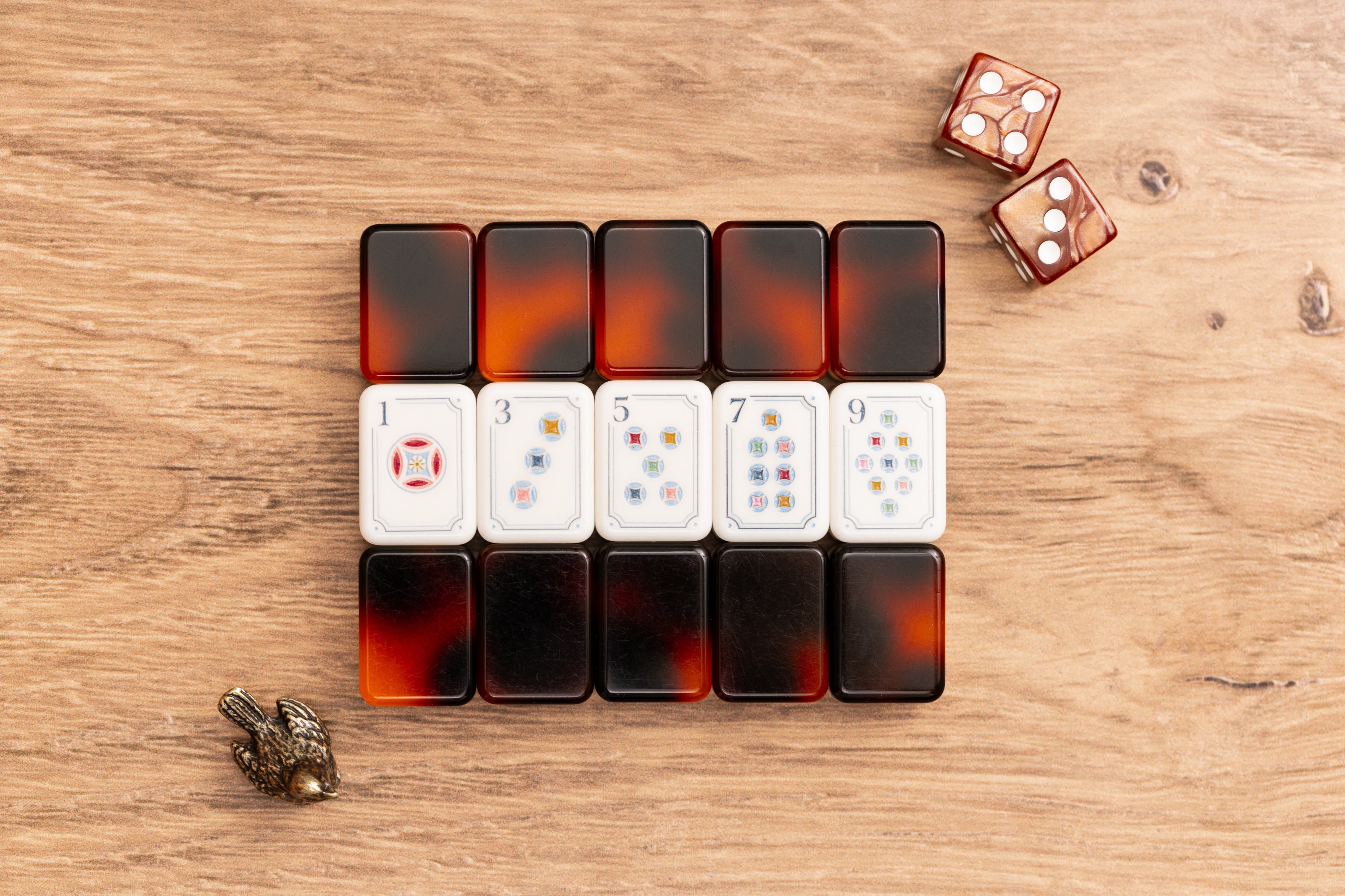 Tortoise Shell Travel Tile Set