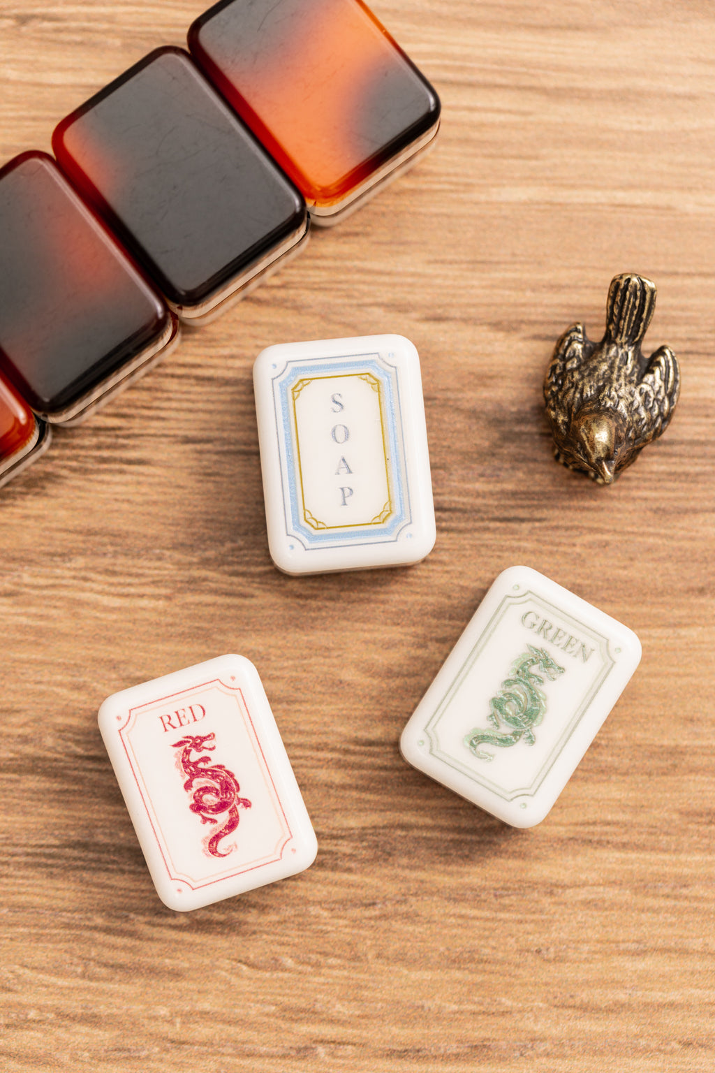 Tortoise Shell Travel Tile Set